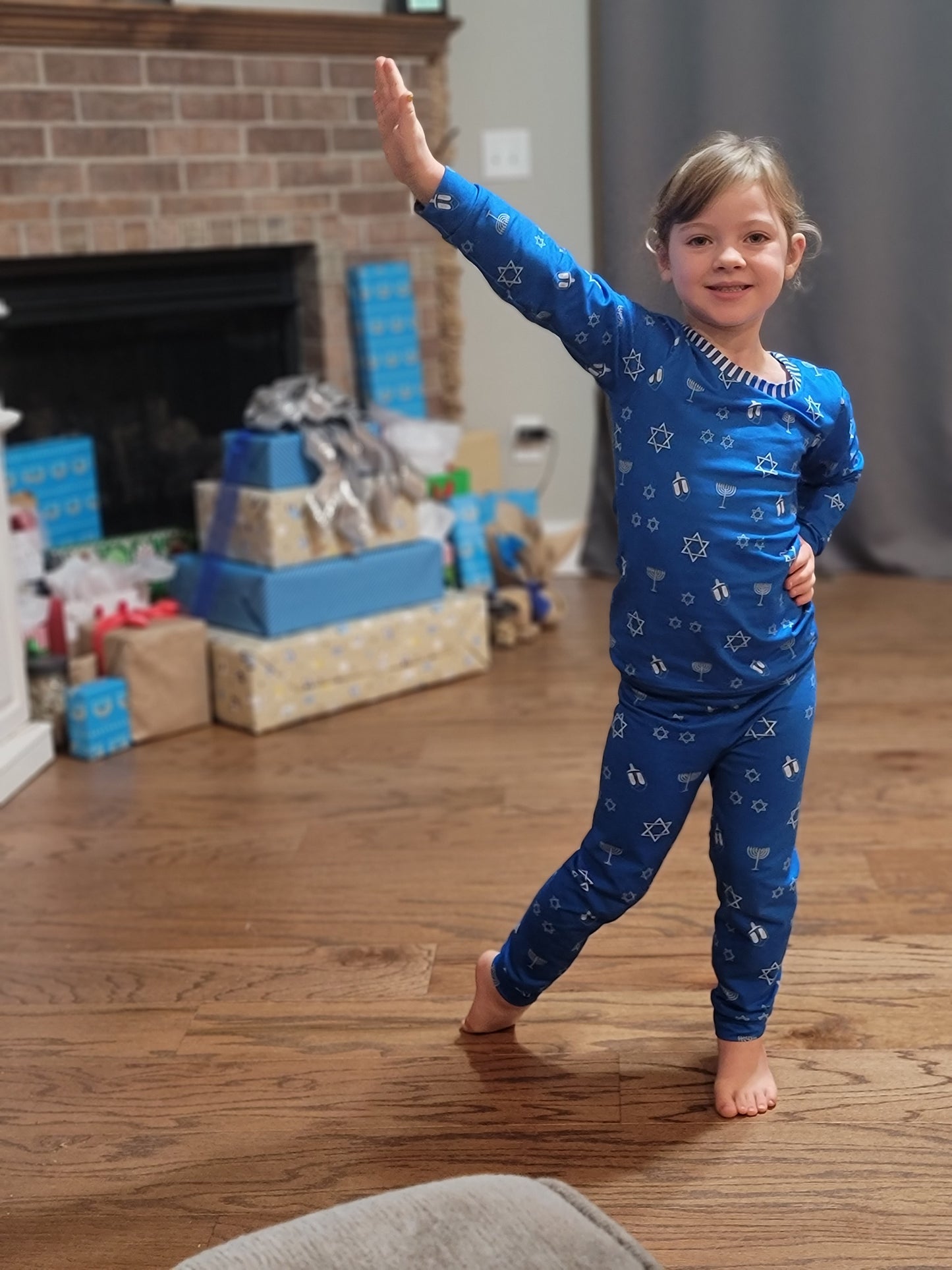 Kid's Cozy Style HANUKKAH Family-Matching PJs