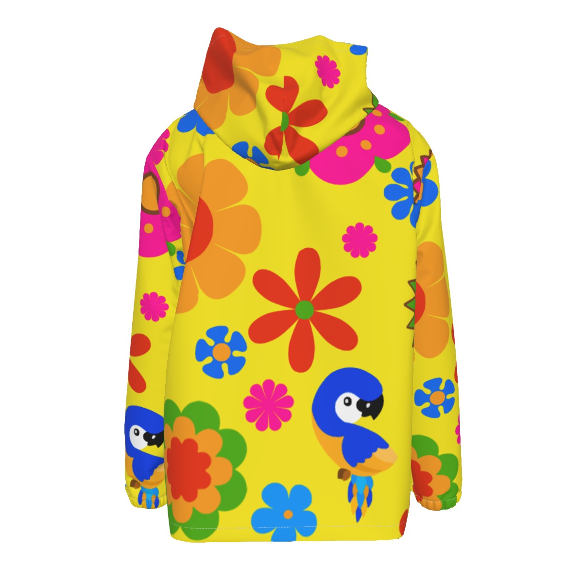 Flower Pop Yellow Wind Jacket