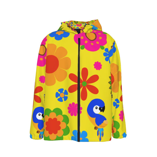 Flower Pop Yellow Wind Jacket