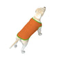 Dog Tank Top-Orange and Green (no graphic) M-2XL