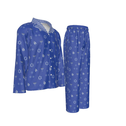 Men's Lapel Style HANUKKAH Family-Matching PJs