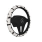 Dalmatian Print Steering Wheel Cover