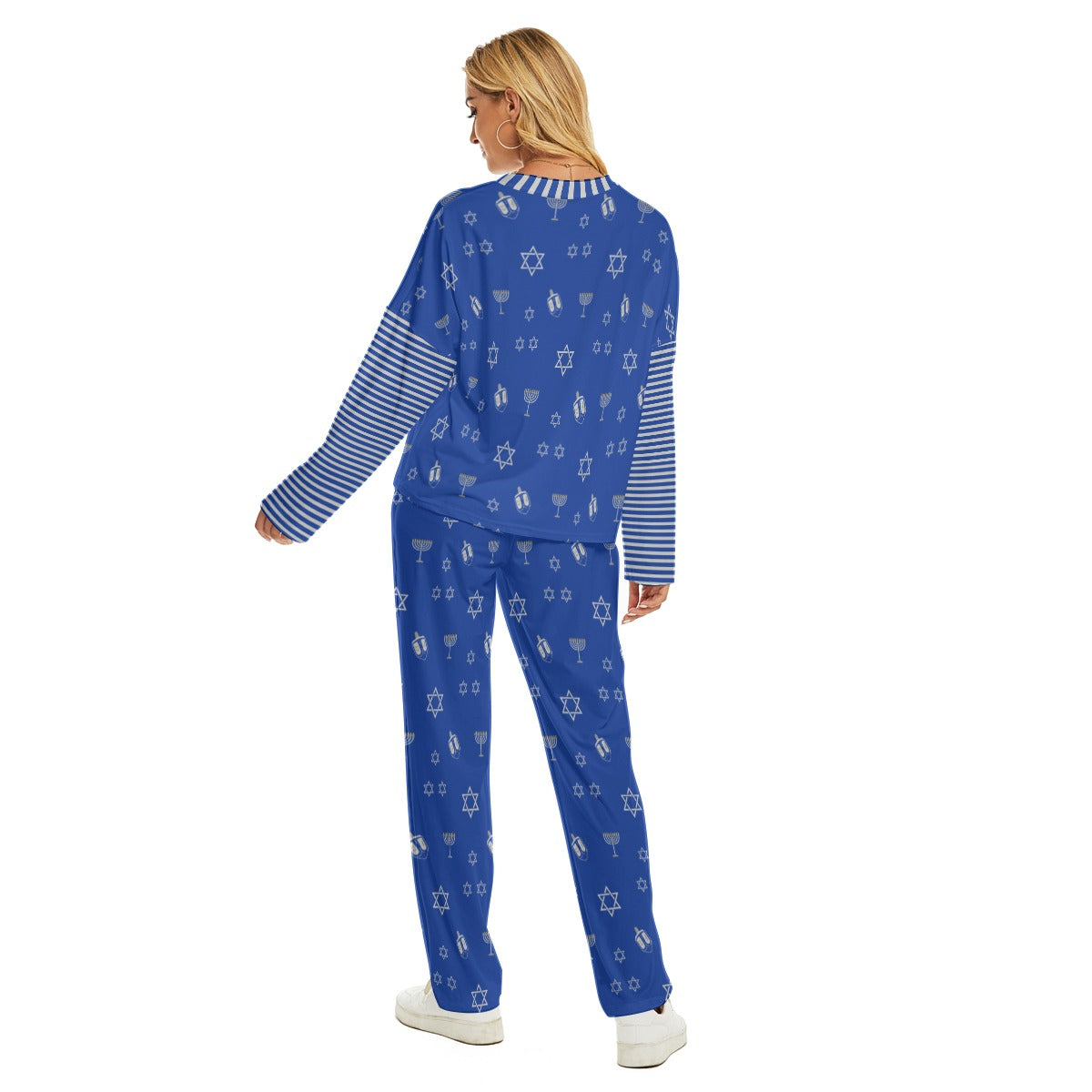 Lady's Pocket Style HANUKKAH Family-Matching PJs