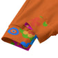 Lady's Flower Pop Orange Leggings