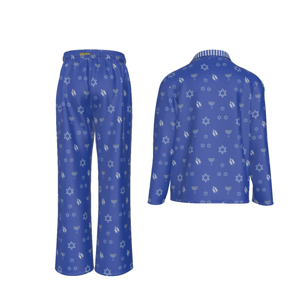 Men's Lapel Style HANUKKAH Family-Matching PJs