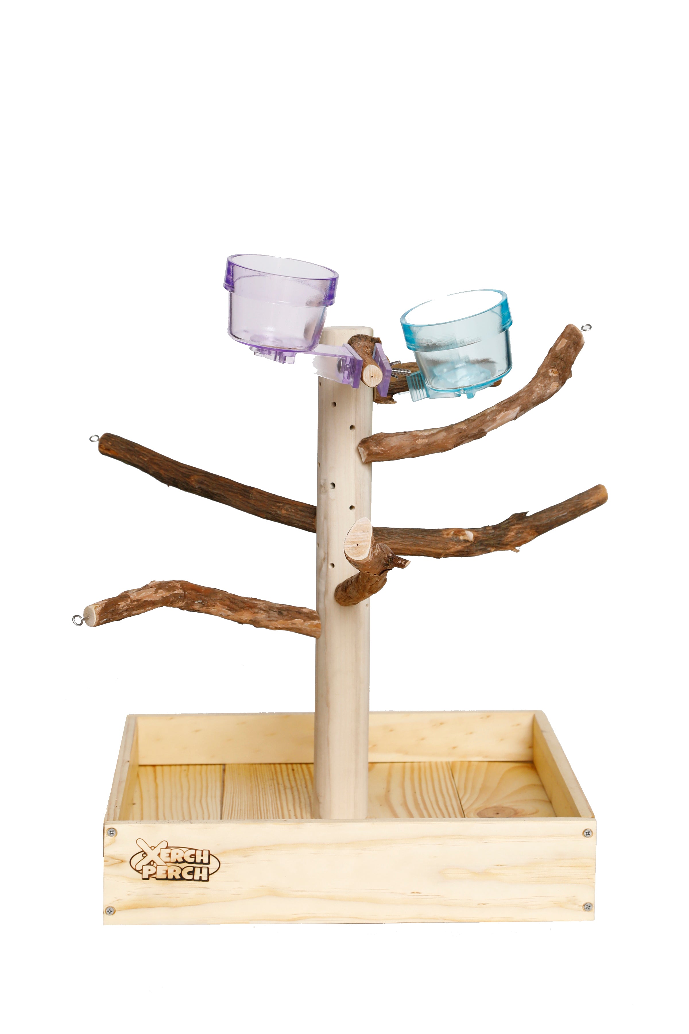 Parrot shop stand wood