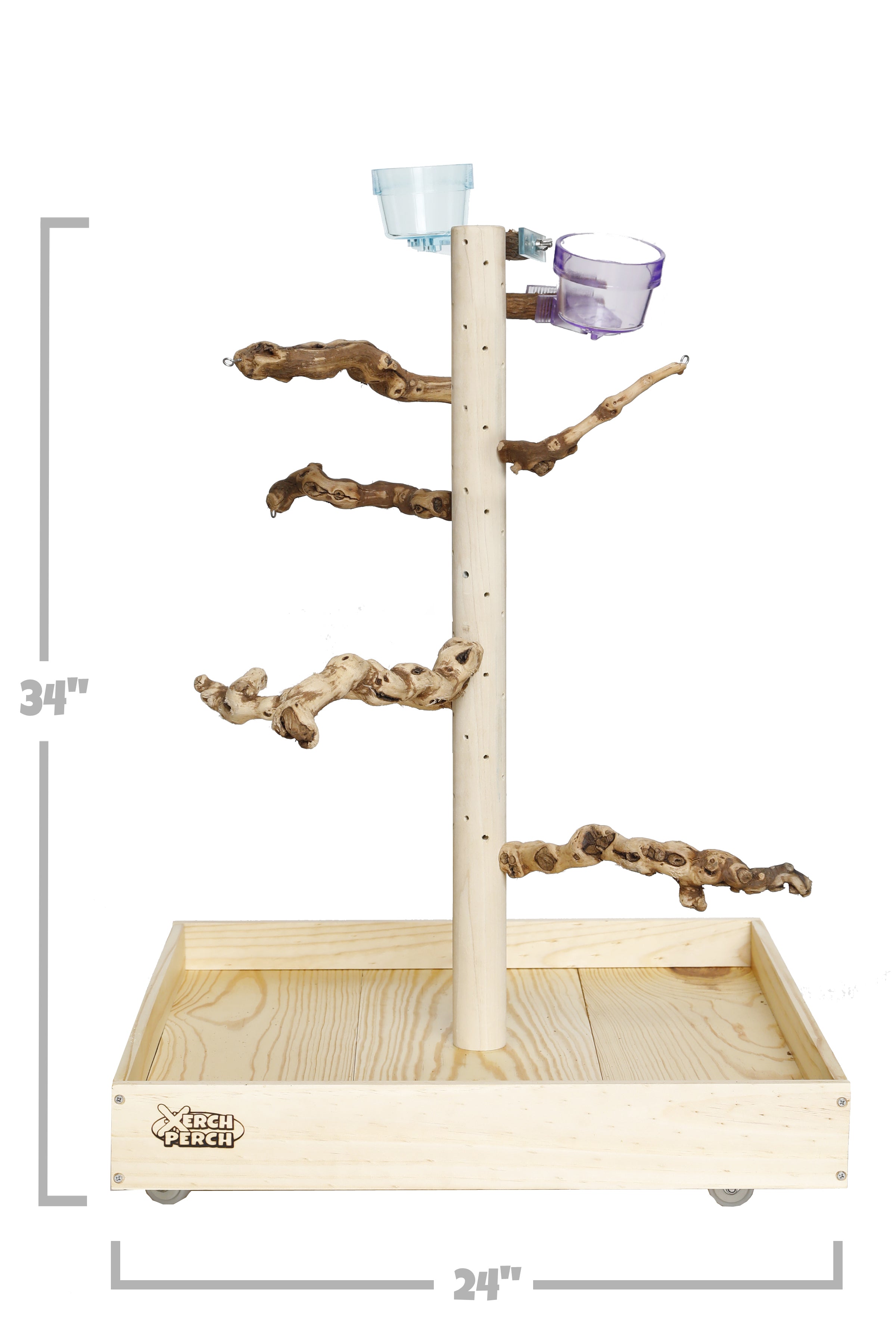 Large bird hot sale perch stand