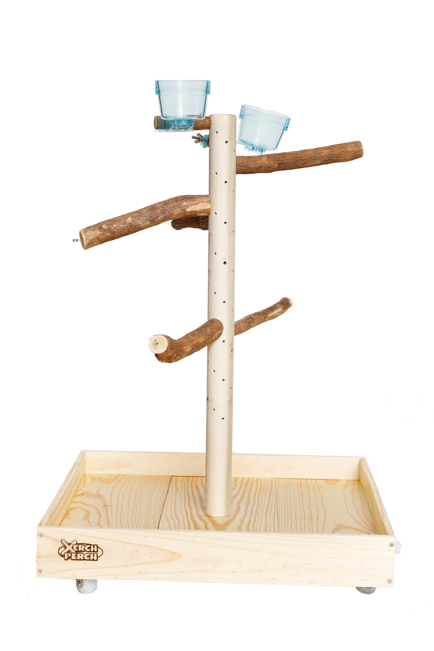 Natural Wood Parrot Stand Perch, Xerch Perch, The Parrot Mom, Bird Tree, Parrot Play Stand, Wood Tree Perch, Macaw Perch, Bird Tree Stand, Bird T Stand, Modular Parrot Tree Stand, Bird Playstand, Dragon Wood, Grape Wood