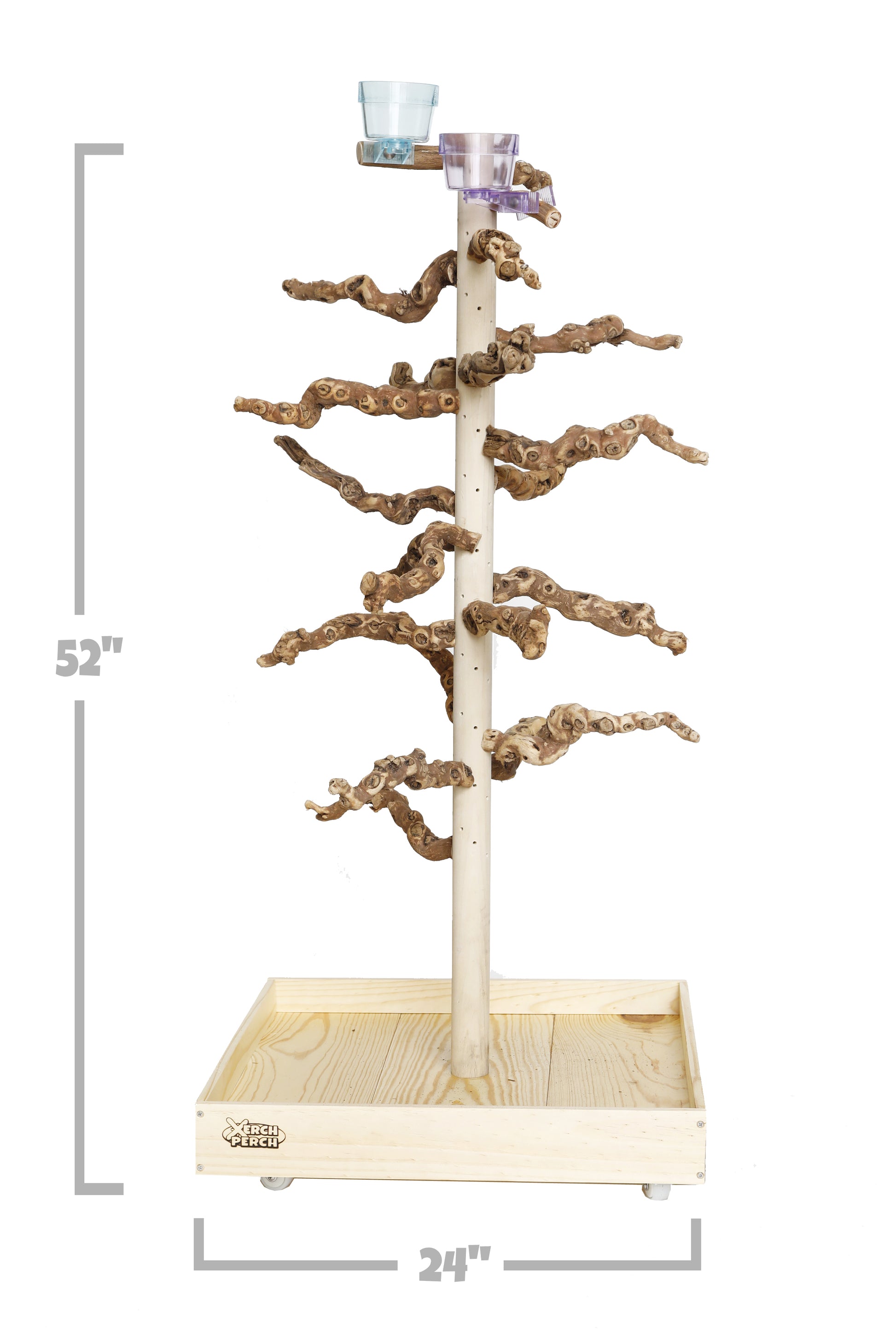 Natural Wood Parrot Stand Perch, Xerch Perch, The Parrot Mom, Bird Tree, Parrot Play Stand, Wood Tree Perch, Macaw Perch, Bird Tree Stand, Bird T Stand, Modular Parrot Tree Stand, Bird Playstand, Dragon Wood, Grape Wood