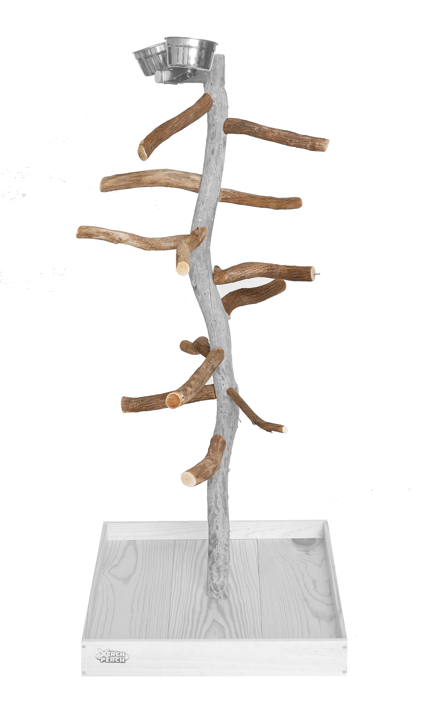 Natural store bird stand