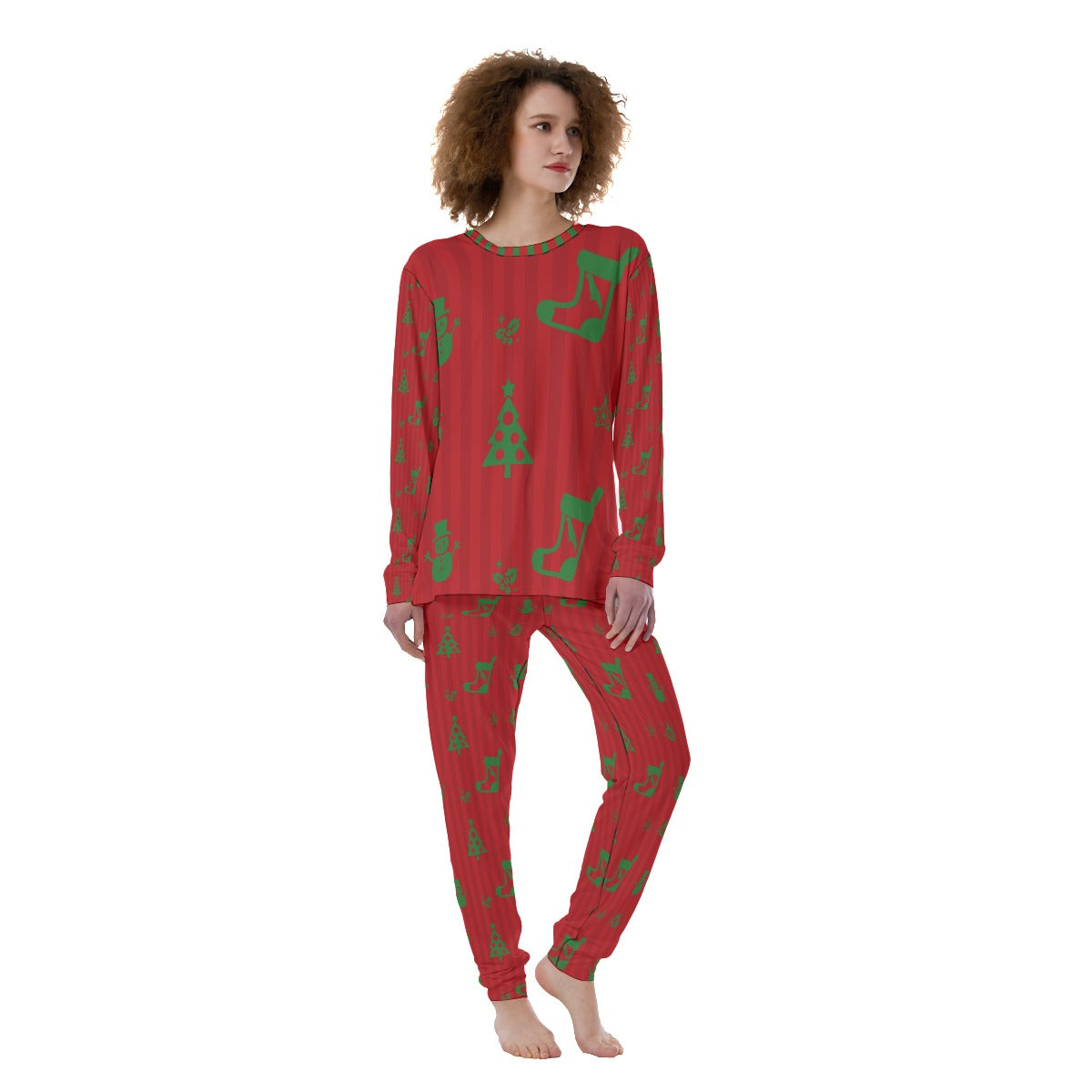 Lady's Cozy Style CHRISTMAS Family-Matching PJ's