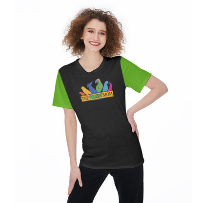 Lady's The Parrot Mom Logo T-Shirt