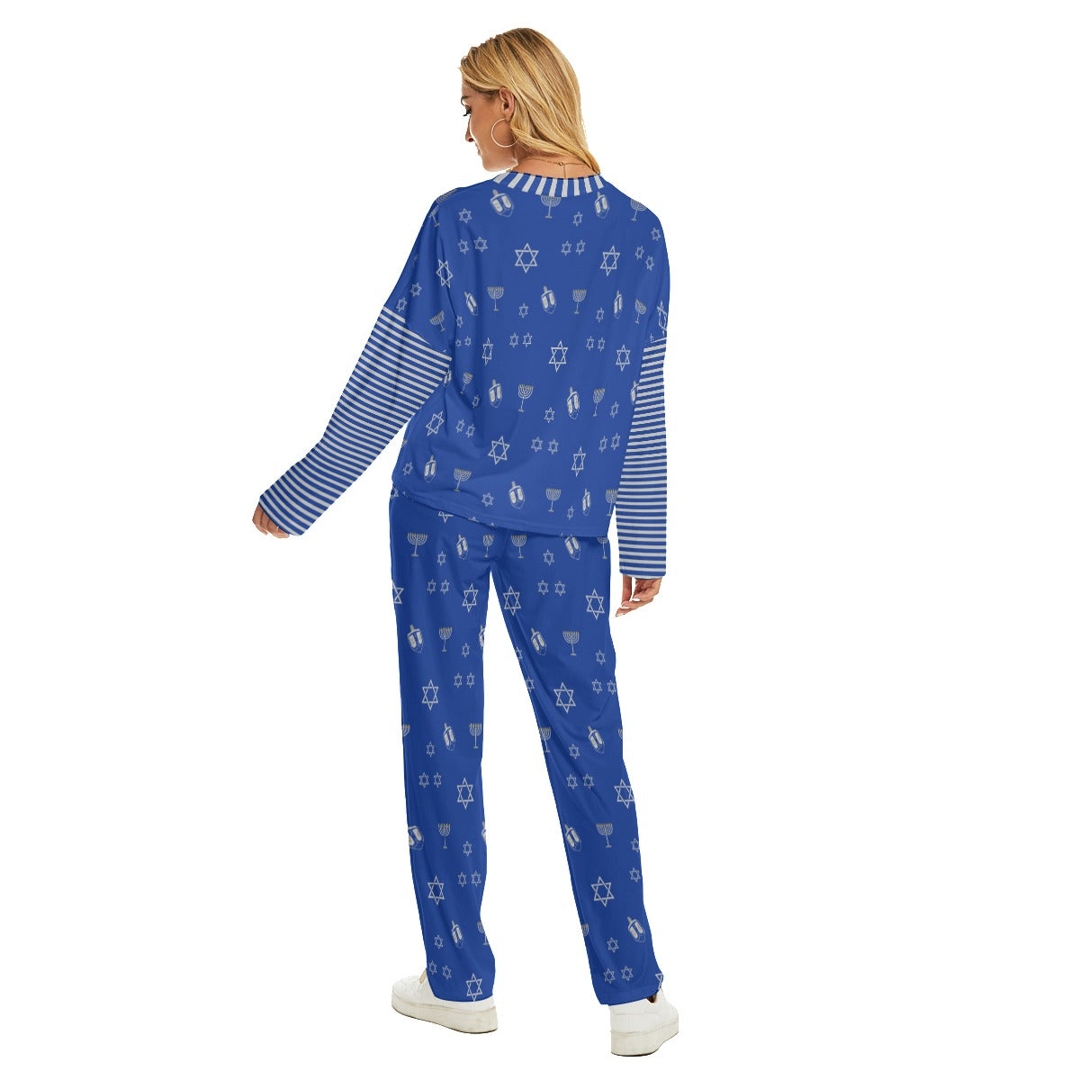 Lady's Pocket Style HANUKKAH Family-Matching PJs