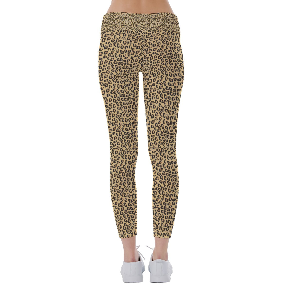 Parrot-Inspired Leopard Print Leggings