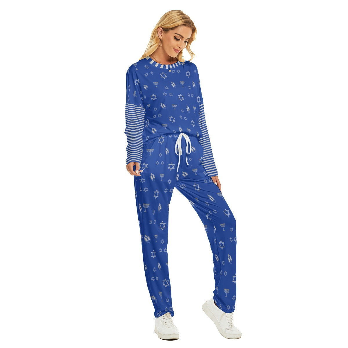 Lady's Pocket Style HANUKKAH Family-Matching PJs